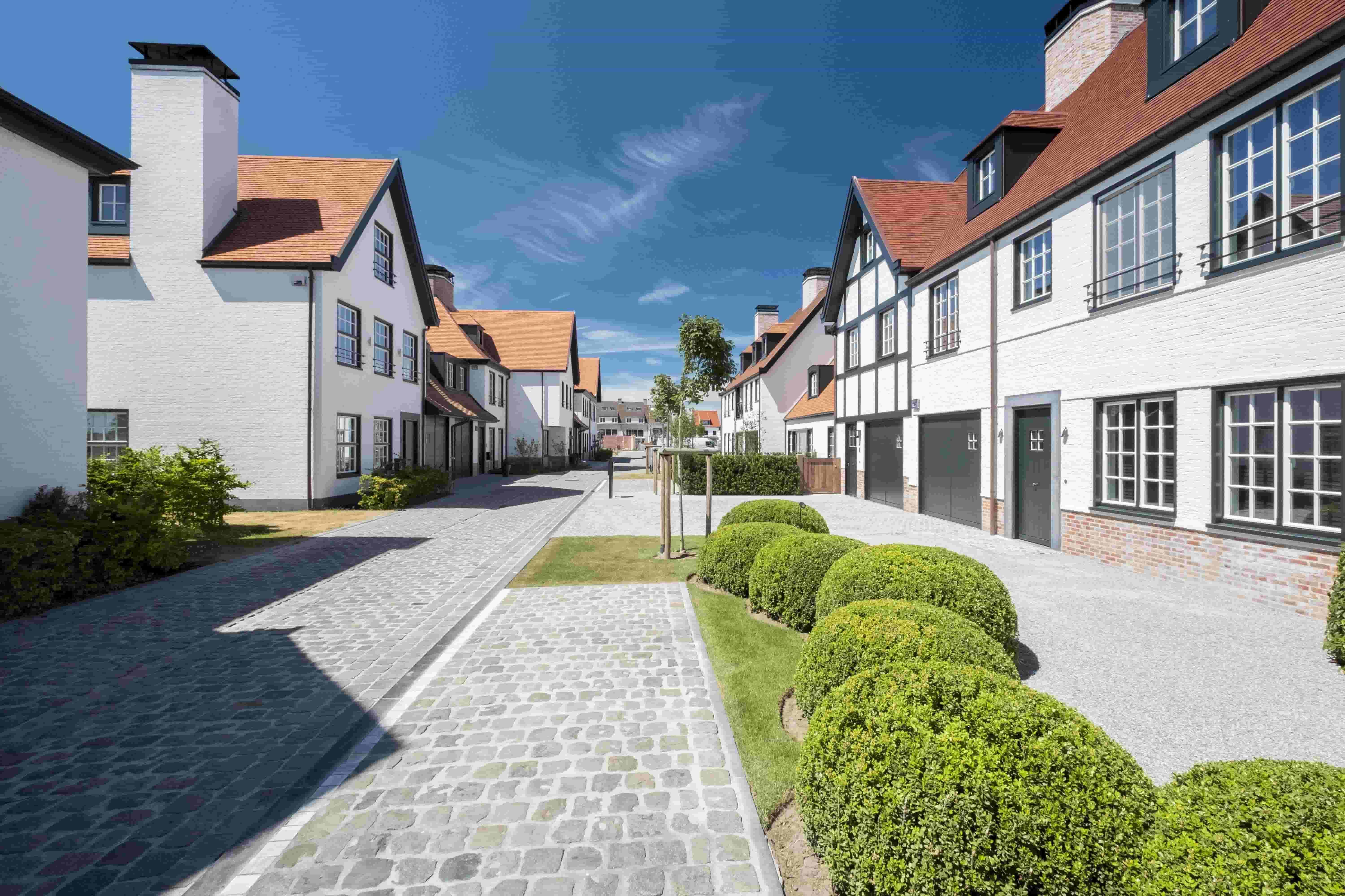 Straatbeeld residentie Valkenerf