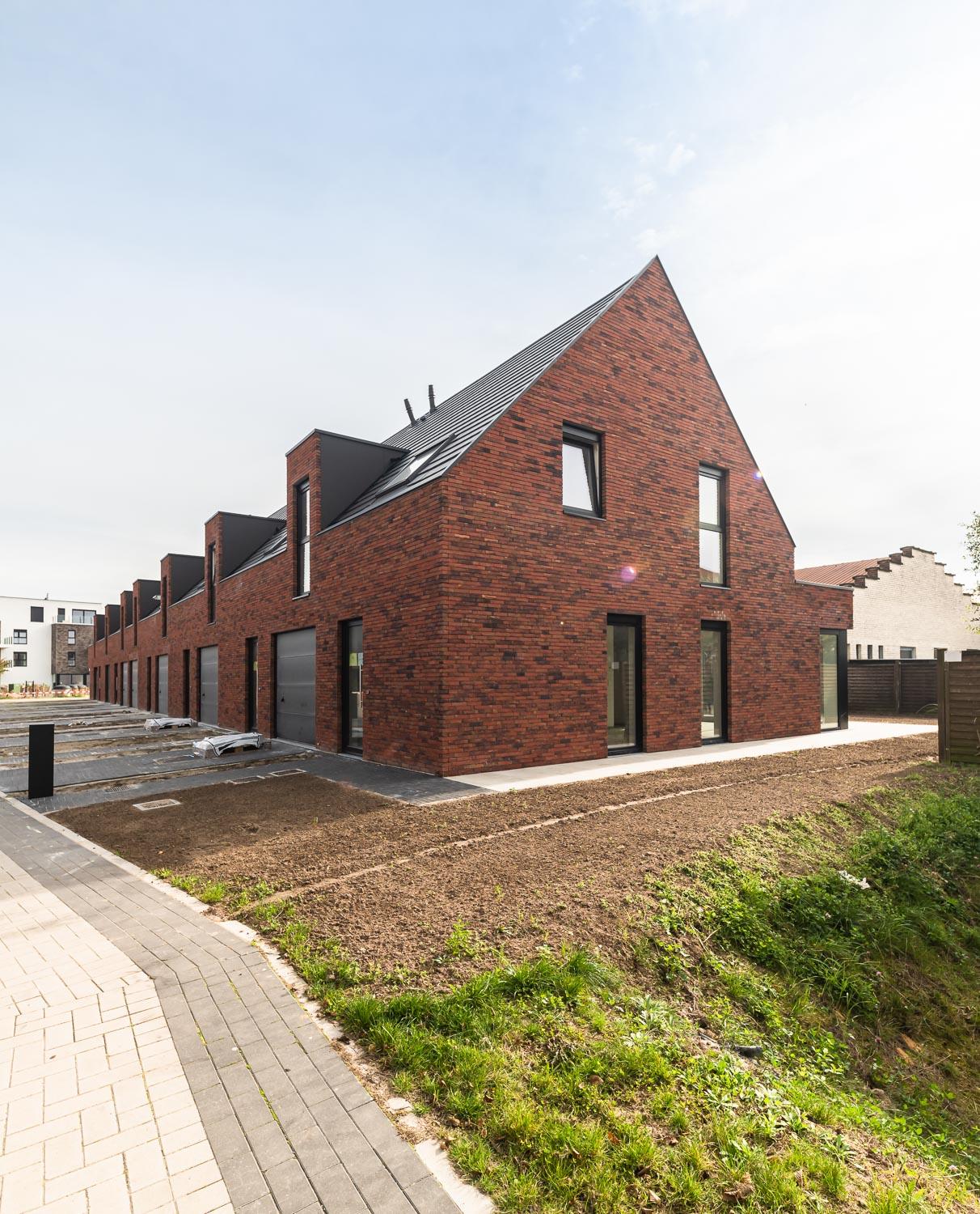 Zijkant gevel woning princess